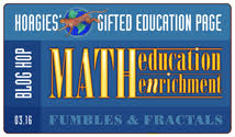 Join Hoagies' this month for a smorgasbord of Math, from favorite curriculum and enrichment sources, to the most challenging math moments.