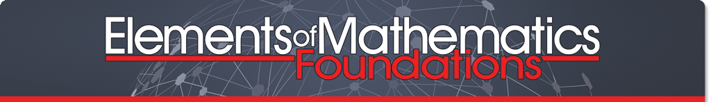 Elements Of Mathematics: Foundations